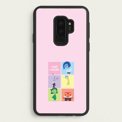 I Have Moods - Inside Out  - Disney Phone Case for Galaxy S9 Plus