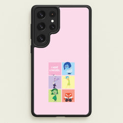 I Have Moods - Inside Out  - Disney Phone Case for Galaxy S22 Ultra