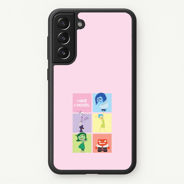 I Have Moods - Inside Out  - Disney Phone Case for Galaxy S21 Plus