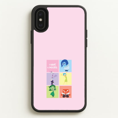 I Have Moods - Inside Out  - Disney Phone Case for iPhone XS Max