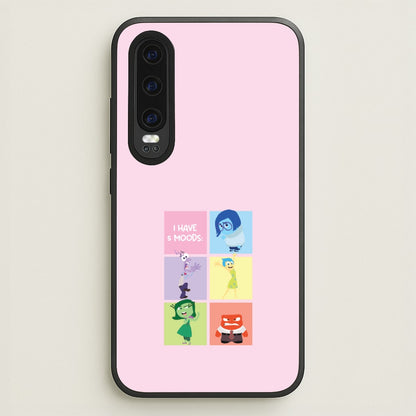 I Have Moods - Inside Out  - Disney Phone Case for Huawei P30