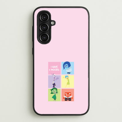 I Have Moods - Inside Out  - Disney Phone Case for Galaxy A16