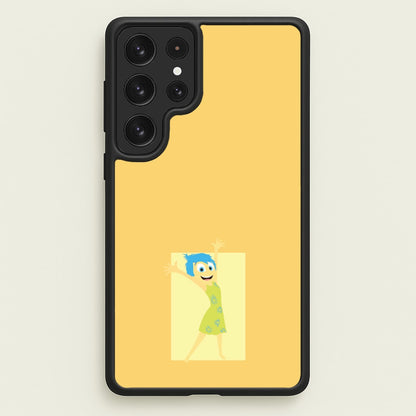 Joy - Inside Out  - Disney Phone Case for Galaxy S22 Ultra