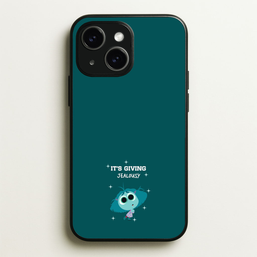It's Giving Jelousy - Inside Out  - Disney Phone Case for iPhone 14