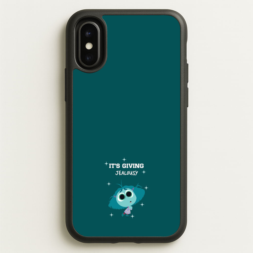 It's Giving Jelousy - Inside Out  - Disney Phone Case for iPhone X / XS