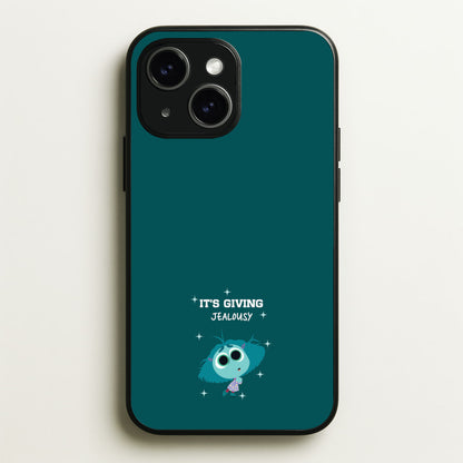 It's Giving Jelousy - Inside Out  - Disney Phone Case for iPhone 15