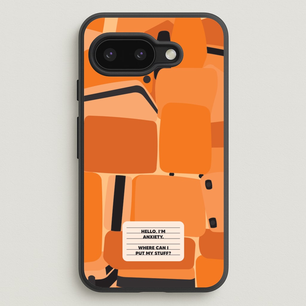 Hello I'm Anxiety - Inside Out  - Disney Phone Case for Google Pixel 9a