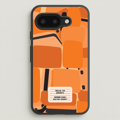 Hello I'm Anxiety - Inside Out  - Disney Phone Case for Google Pixel 9a