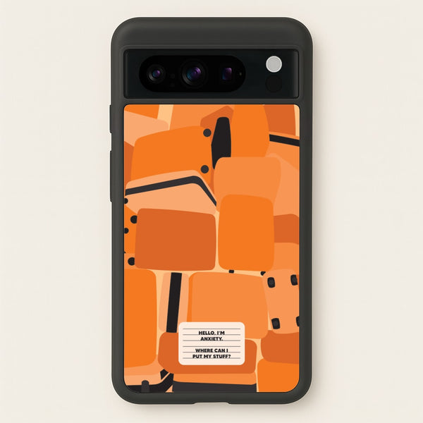 Hello I'm Anxiety - Inside Out  - Disney Phone Case for Google Pixel 8 Pro
