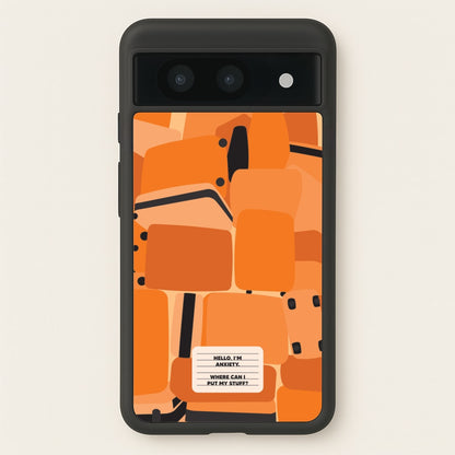 Hello I'm Anxiety - Inside Out  - Disney Phone Case for Google Pixel 8a