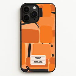 Hello I'm Anxiety - Inside Out  - Disney Phone Case for iPhone 11 Pro Max
