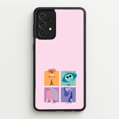 Cast - Inside Out  - Disney Phone Case for Galaxy A52 / A52s