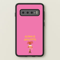 Always Anxious - Inside Out  - Disney Phone Case for Galaxy S10