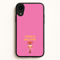 Always Anxious - Inside Out  - Disney Phone Case for iPhone XR