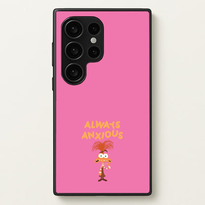 Always Anxious - Inside Out  - Disney Phone Case for Galaxy S24 Ultra