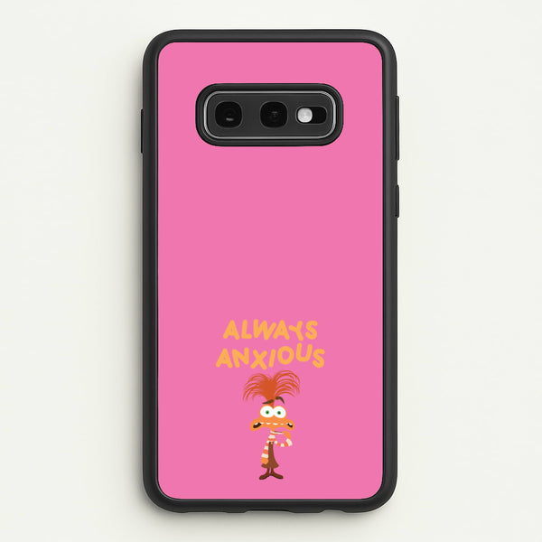 Always Anxious - Inside Out  - Disney Phone Case for Galaxy S10e