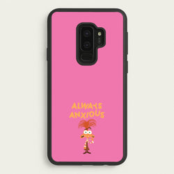 Always Anxious - Inside Out  - Disney Phone Case for Galaxy S9 Plus