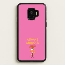 Always Anxious - Inside Out  - Disney Phone Case for Galaxy S9