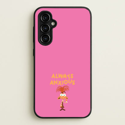 Always Anxious - Inside Out  - Disney Phone Case for Galaxy A54
