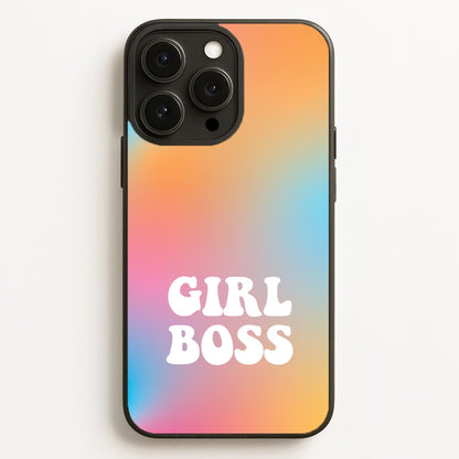 Girl Boss - Aesthetic Quote  - Aesthetic Quote Phone Case for iPhone 16 Pro Max