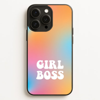 Girl Boss - Aesthetic Quote  - Aesthetic Quote Phone Case for iPhone 12 Pro Max