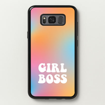 Girl Boss - Aesthetic Quote  - Aesthetic Quote Phone Case for Galaxy S8 Plus
