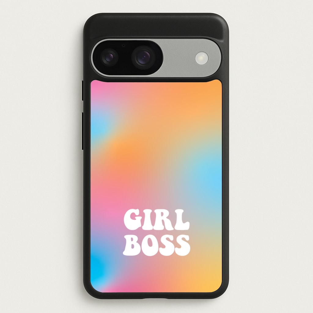 Girl Boss - Aesthetic Quote  - Aesthetic Quote Phone Case for Google Pixel 9 / 9 Pro