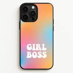 Girl Boss - Aesthetic Quote  - Aesthetic Quote Phone Case for iPhone 13 Pro Max