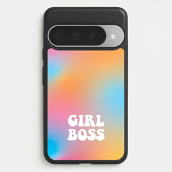 Girl Boss - Aesthetic Quote Phone Case for Google Pixel 10 Pro XL