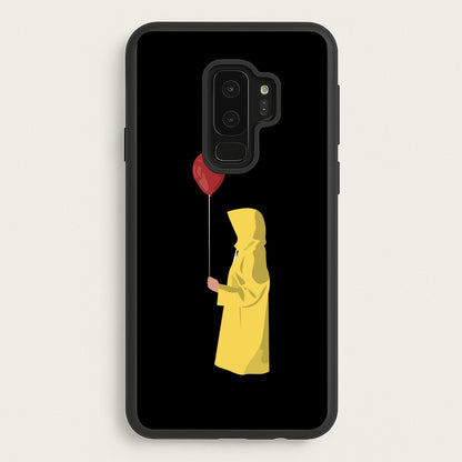 Holding Balloon - Clown  - IT Phone Case for Galaxy S9 Plus