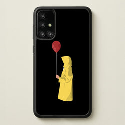 Holding Balloon - Clown  - IT Phone Case for Galaxy A71