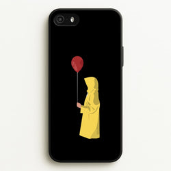 Holding Balloon - Clown  - IT Phone Case for iPhone 5 / 5s / SE 2016