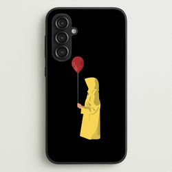 Holding Balloon - Clown  - IT Phone Case for Galaxy S23FE