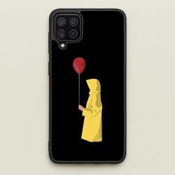 Holding Balloon - Clown  - IT Phone Case for Galaxy A12