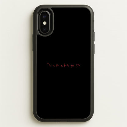 Tasty, Tasty , beautiful fear - Clown  - IT Phone Case for iPhone X / XS