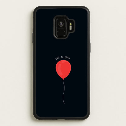 Time To Float - Clown  - IT Phone Case for Galaxy S9