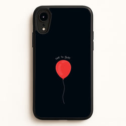 Time To Float - Clown  - IT Phone Case for iPhone XR