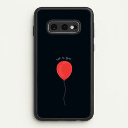 Time To Float - Clown  - IT Phone Case for Galaxy S10e