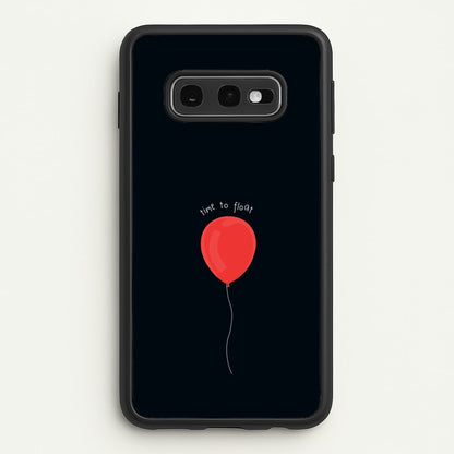 Time To Float - Clown  - IT Phone Case for Galaxy S10e