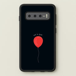 Time To Float - Clown  - IT Phone Case for Galaxy S10 Plus