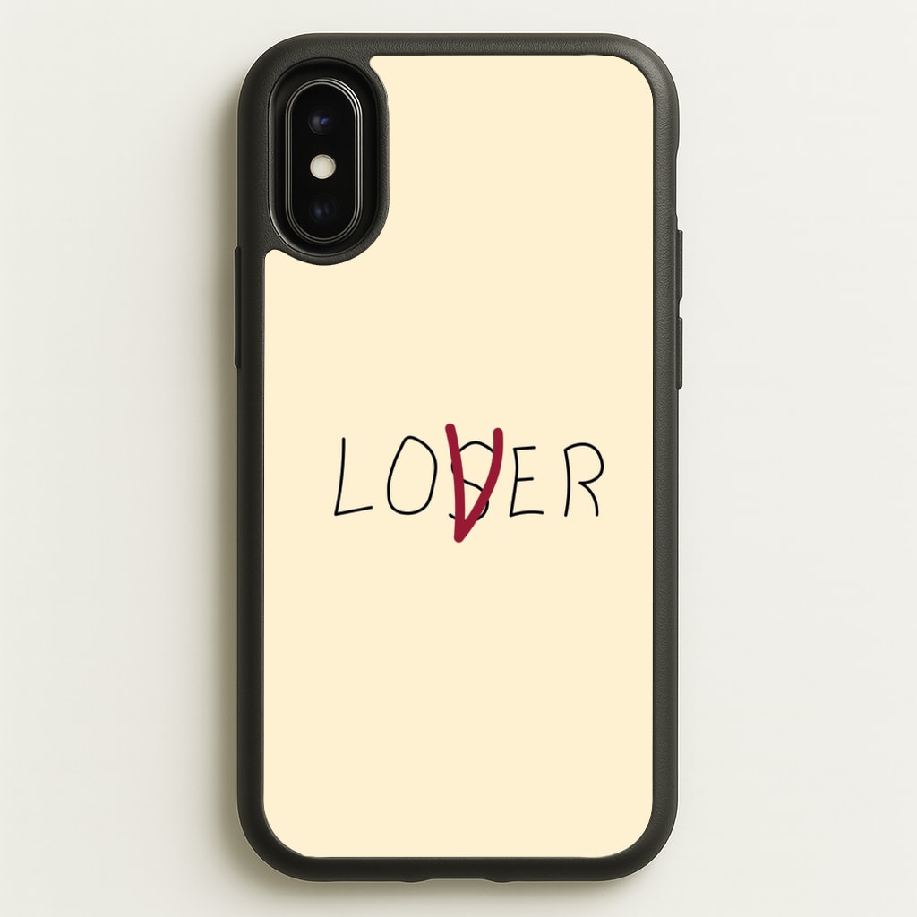 Loser - Clown  - IT Phone Case for iPhone X / XS