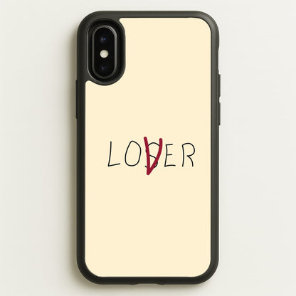 Loser - Clown  - IT Phone Case for iPhone X / XS