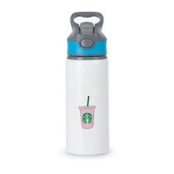 Coffee Pinkity Drinkity - James Charles Active Water Bottle - Blue