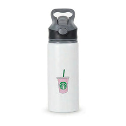 Coffee Pinkity Drinkity - James Charles Active Water Bottle - Black