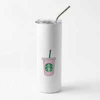 Coffee Pinkity Drinkity - James Charles Skinny Tumbler