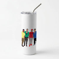 Members Purple Skinny Tumbler
