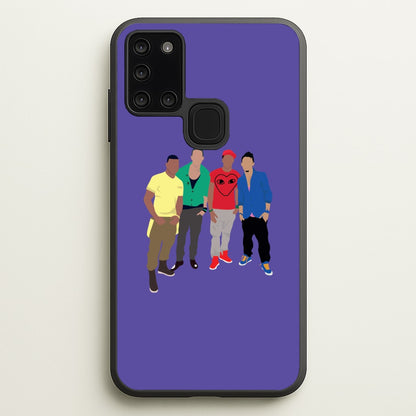 Members Purple  - JLS Phone Case for Galaxy A21s