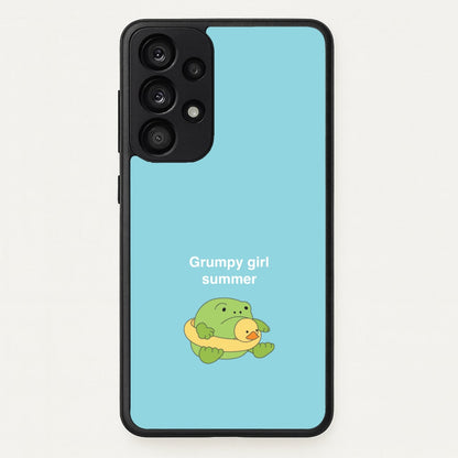 Grumpy Girl Summer - Plushy  - Plushy Phone Case for Galaxy A33