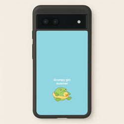 Grumpy Girl Summer - Plushy  - Plushy Phone Case for Google Pixel 6a