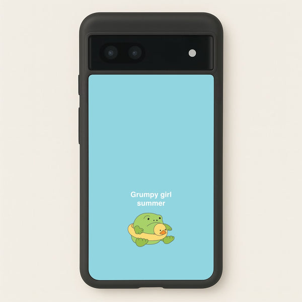 Grumpy Girl Summer - Plushy  - Plushy Phone Case for Google Pixel 6a